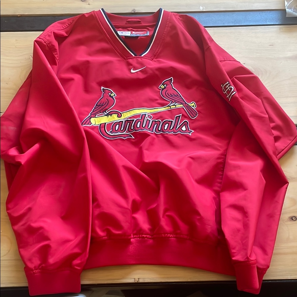 Nike Cardinals Red Pullover Jacket
